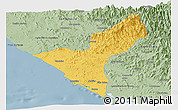 Savanna Style Panoramic Map of Mazatlan