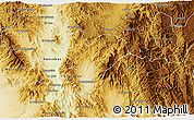 Physical 3D Map of Bacadehuachi