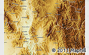 Physical Map of Bacadehuachi