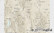 Shaded Relief Map of Bavispe