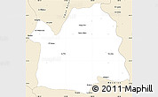 Classic Style Simple Map of Bavispe