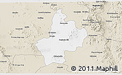 Classic Style 3D Map of Benjamin Hill