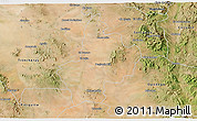 Satellite 3D Map of Benjamin Hill