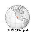 Outline Map of Benjamin Hill
