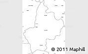 Blank Simple Map of Benjamin Hill