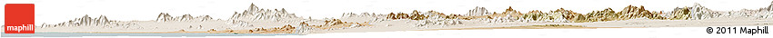 Satellite Horizon Map of Caborca, lighten