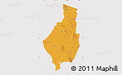 Political Map of Caborca, cropped outside