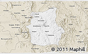 Classic Style 3D Map of Cucurpe