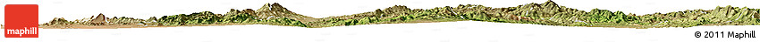 Satellite Horizon Map of Cucurpe