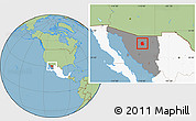 Savanna Style Location Map of Cucurpe, highlighted country, highlighted parent region