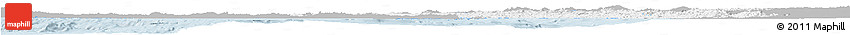 Gray Horizon Map of Sonora, single color outside