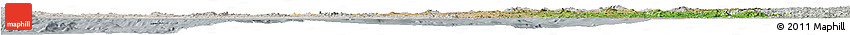 Satellite Horizon Map of Sonora, lighten, semi-desaturated