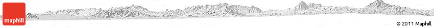 Silver Style Horizon Map of Imuris