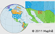 Political Location Map of Imuris