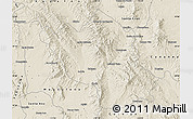 Shaded Relief Map of Imuris