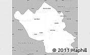 Gray Simple Map of Imuris