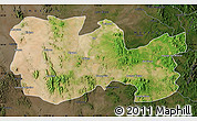 Satellite Map of La Colorada, darken