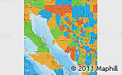 Political Map of Sonora