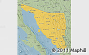 Savanna Style Map of Sonora