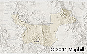 Shaded Relief 3D Map of Moctezuma, lighten