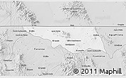 Silver Style 3D Map of Naco