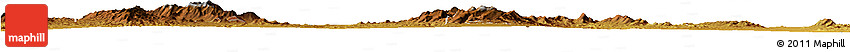 Physical Horizon Map of Naco