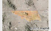 Satellite Map of Naco, semi-desaturated