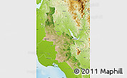 Satellite Map of Navojoa, physical outside