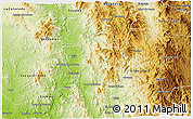 Physical 3D Map of Onavas