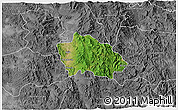 Satellite 3D Map of Onavas, desaturated