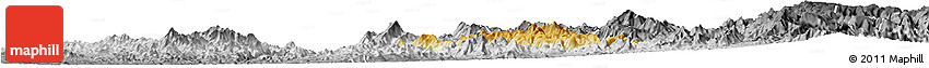 Physical Horizon Map of Onavas, desaturated