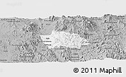 Gray Panoramic Map of Onavas