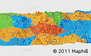 Political Panoramic Map of Onavas