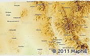 Physical 3D Map of Opodepe