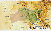 Satellite 3D Map of Opodepe, physical outside