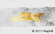 Physical Panoramic Map of Opodepe, lighten, desaturated