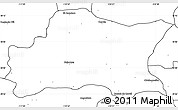 Blank Simple Map of Opodepe