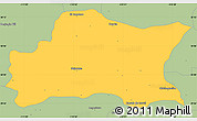 Savanna Style Simple Map of Opodepe