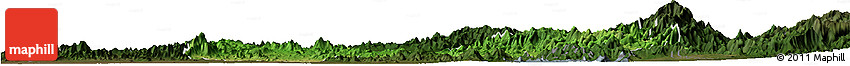 Satellite Horizon Map of Quiriego, darken
