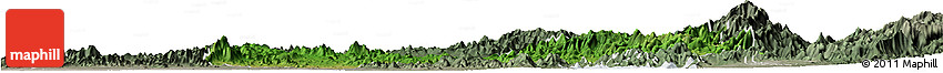 Satellite Horizon Map of Quiriego, semi-desaturated
