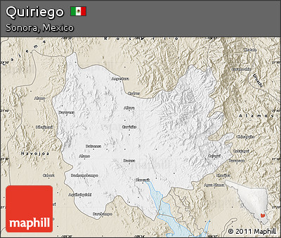 Classic Style Map of Quiriego