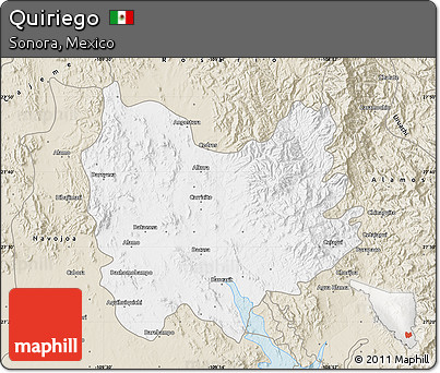 Classic Style Map of Quiriego