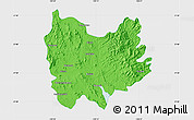 Political Map of Quiriego, single color outside