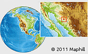 Physical Location Map of Rayon
