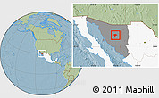 Savanna Style Location Map of Rayon, highlighted country, highlighted parent region, hill shading