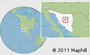 Savanna Style Location Map of Rayon, highlighted parent region