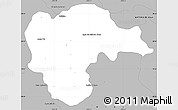 Gray Simple Map of Rayon