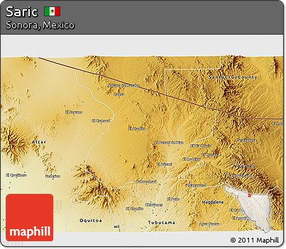 Physical 3D Map of Saric