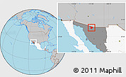 Gray Location Map of Saric, highlighted country, highlighted parent region