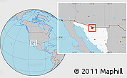 Gray Location Map of Saric, highlighted parent region
